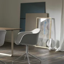 70/70 Eettafel Gerookt Massief Eiken