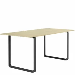 70/70 Eettafel Massief Eiken