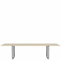 70/70 Gefineerd Eiken Eettafel