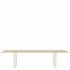 70/70 Gefineerd Eiken Eettafel