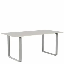 70/70 Grijs Linoleum Eettafel