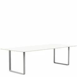 70/70 Wit Gelamineerd Eettafel