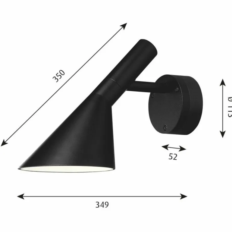 AJ 50 Outdoor Wandlamp