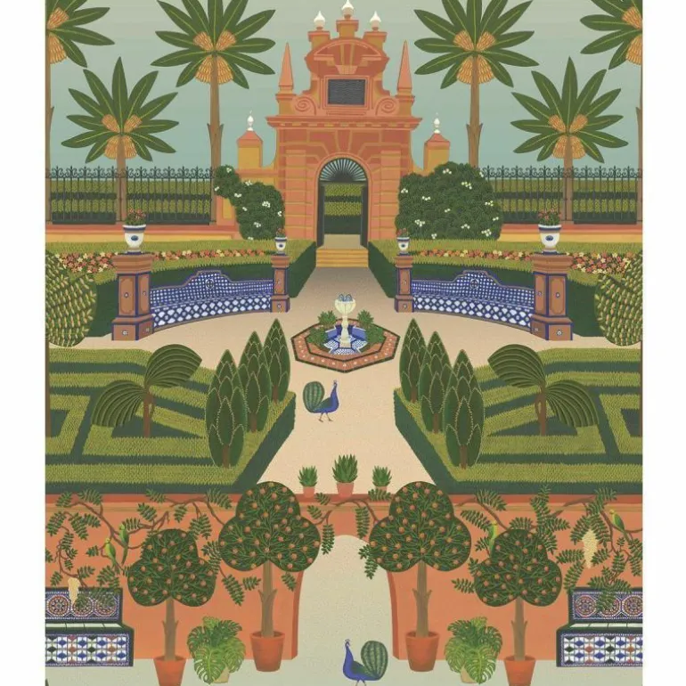 Alcazar Gardens Behang