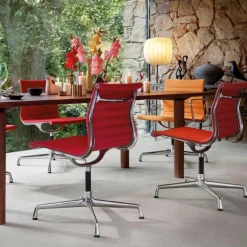 Aluminium Chair EA 104, draaibaar