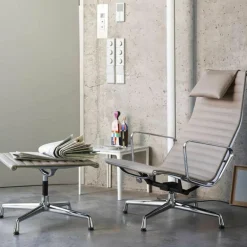 Aluminium Chair EA 124 Loungestoel