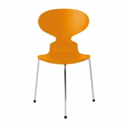 Ant Stoel Gekleurd Essen, Drie Poten