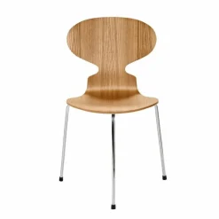 Ant Stoel Naturel Fineer, Drie Poten