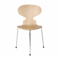 Ant Stoel Naturel Fineer, Drie Poten