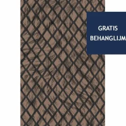 Aristo Quagga Behang Walnut