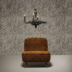 Aristo Quagga Behang Walnut