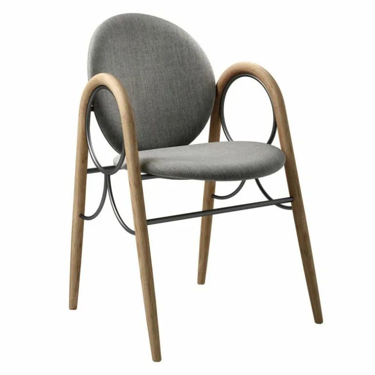 Arkade Stoel Geolied Eiken