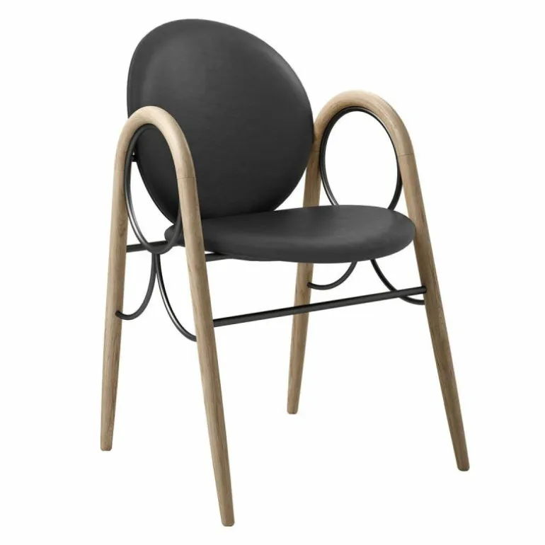 Arkade Stoel Geolied Eiken