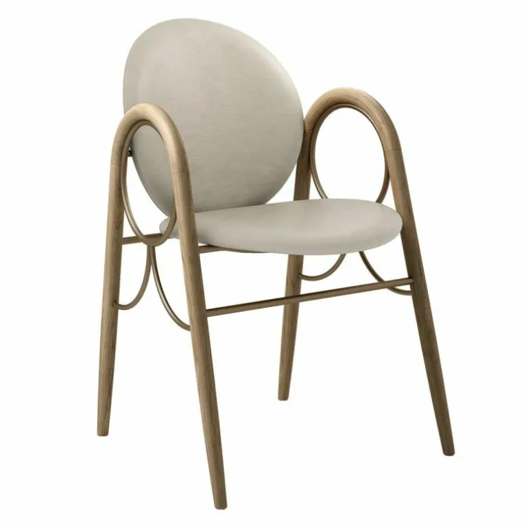 Arkade Stoel Geolied Eiken