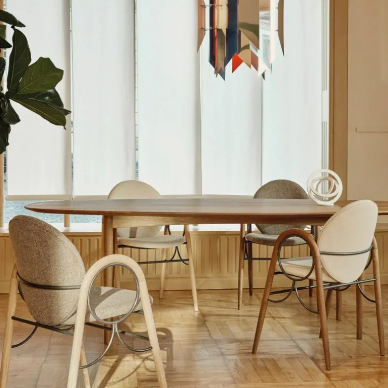 Arkade Stoel Geolied Eiken