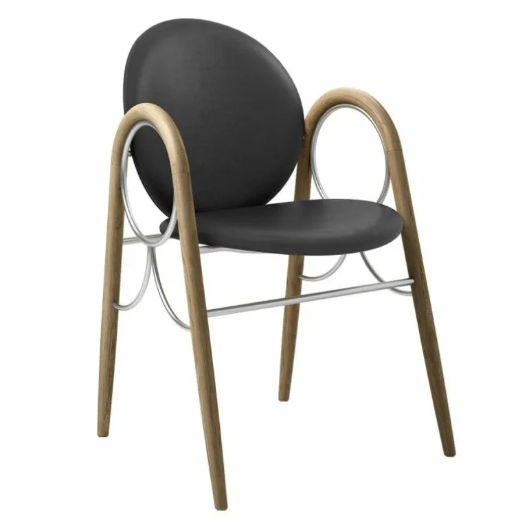 Arkade Stoel Geolied Eiken