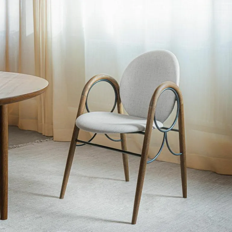 Arkade Stoel Geolied Eiken