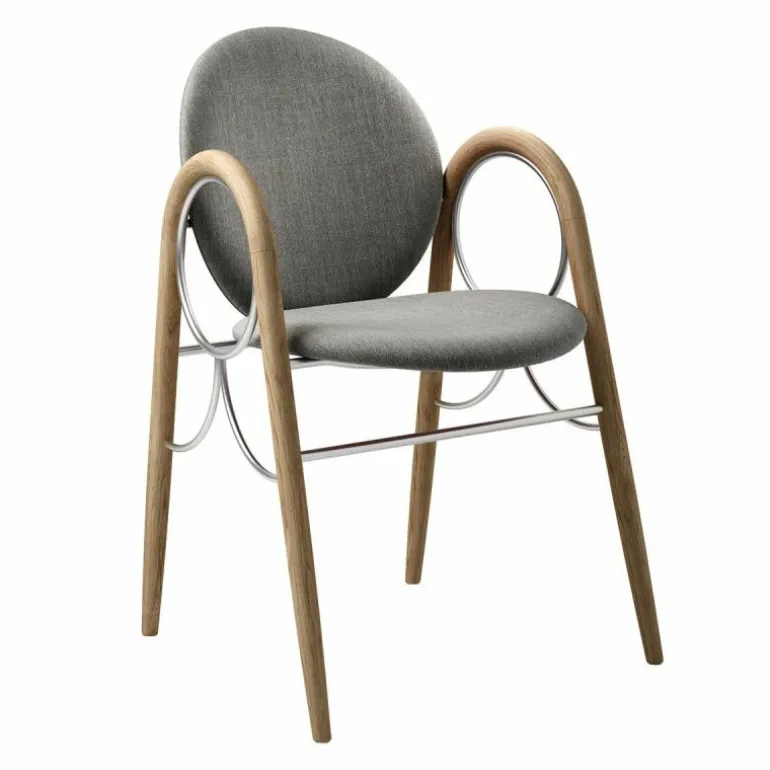 Arkade Stoel Geolied Eiken