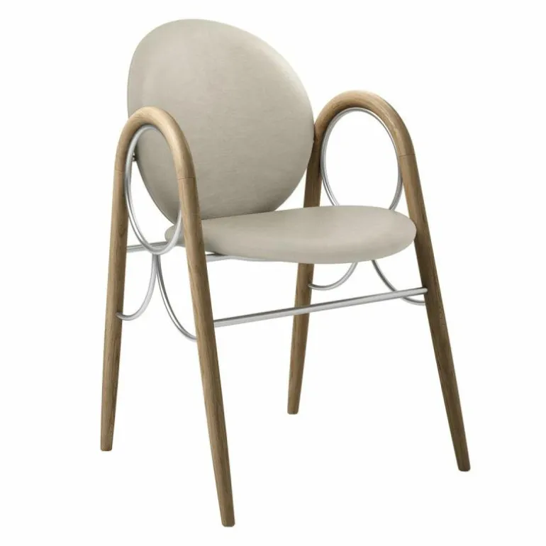 Arkade Stoel Geolied Eiken