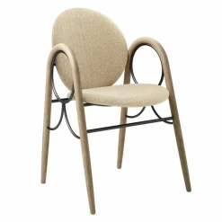 Arkade Stoel Wit Geolied Eiken