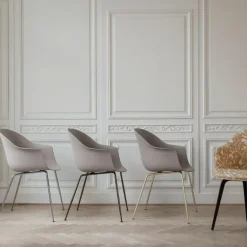 Bat Stoel Messing Onderstel