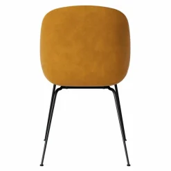 Beetle Stoel, mat zwart onderstel