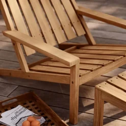 Between Lines Deck Chair