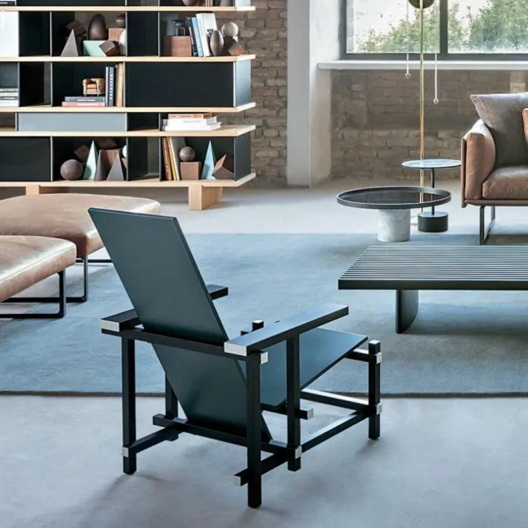 Black Red and Blue Zeilmaker Stoel