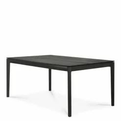 Bok Eettafel Uitschuifbaar Eiken Zwart