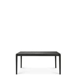 Bok Eettafel Uitschuifbaar Eiken Zwart