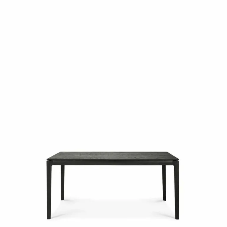 Bok Eettafel Uitschuifbaar Eiken Zwart