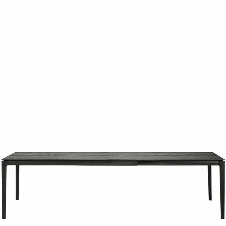 Bok Eettafel Uitschuifbaar Eiken Zwart