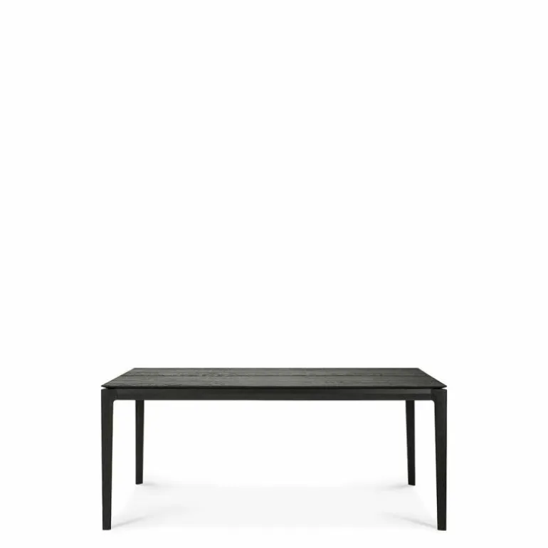 Bok Eettafel Uitschuifbaar Eiken Zwart