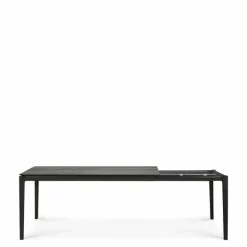 Bok Eettafel Uitschuifbaar Eiken Zwart