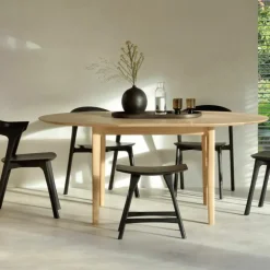 Bok Eettafel Uitschuifbaar Rond