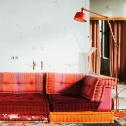 Bolt Vloerlamp Twee Armen Lang