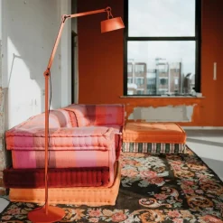 Bolt Vloerlamp Twee Armen Lang