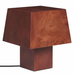 Burl Table Lamp
