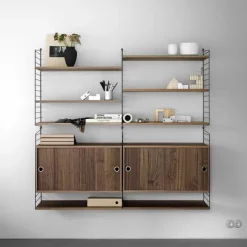 Cabinet with Sliding Doors