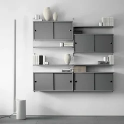 Cabinet with Sliding Doors