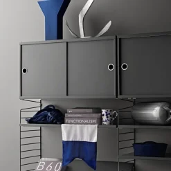 Cabinet with Sliding Doors