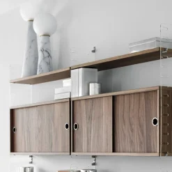 Cabinet with Sliding Doors