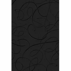 Calligraphy Bird Behang Midnight