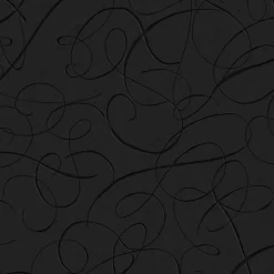 Calligraphy Bird Behang Midnight