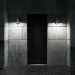 Captain Flint Outdoor Wandlamp