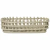 Ceramic Basket Ovaal