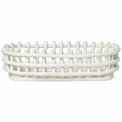 Ceramic Basket Ovaal