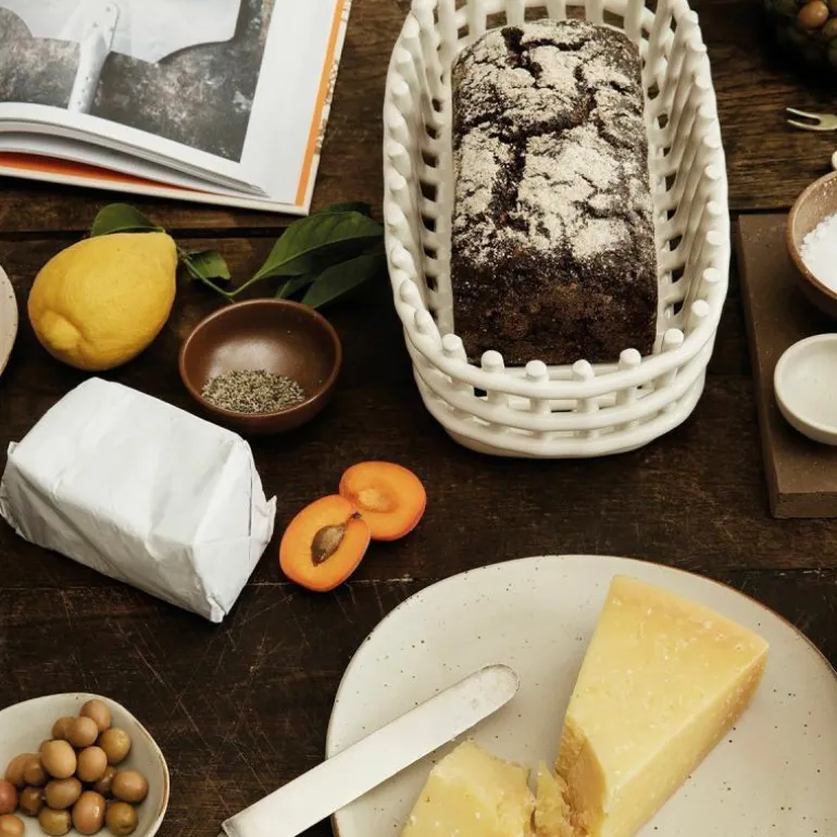 Ceramic Basket Ovaal