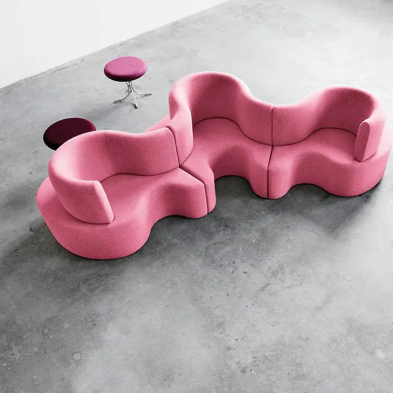 Cloverleaf Sofa Gestoffeerd