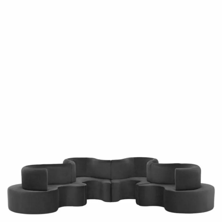 Cloverleaf Sofa Gestoffeerd